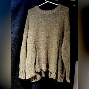 Aerie army green sweater.